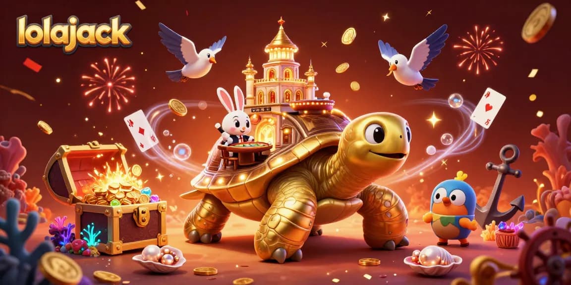 Experience thrilling wins at lolajack Casino with an enchanting atmosphere of games and golden rewards.