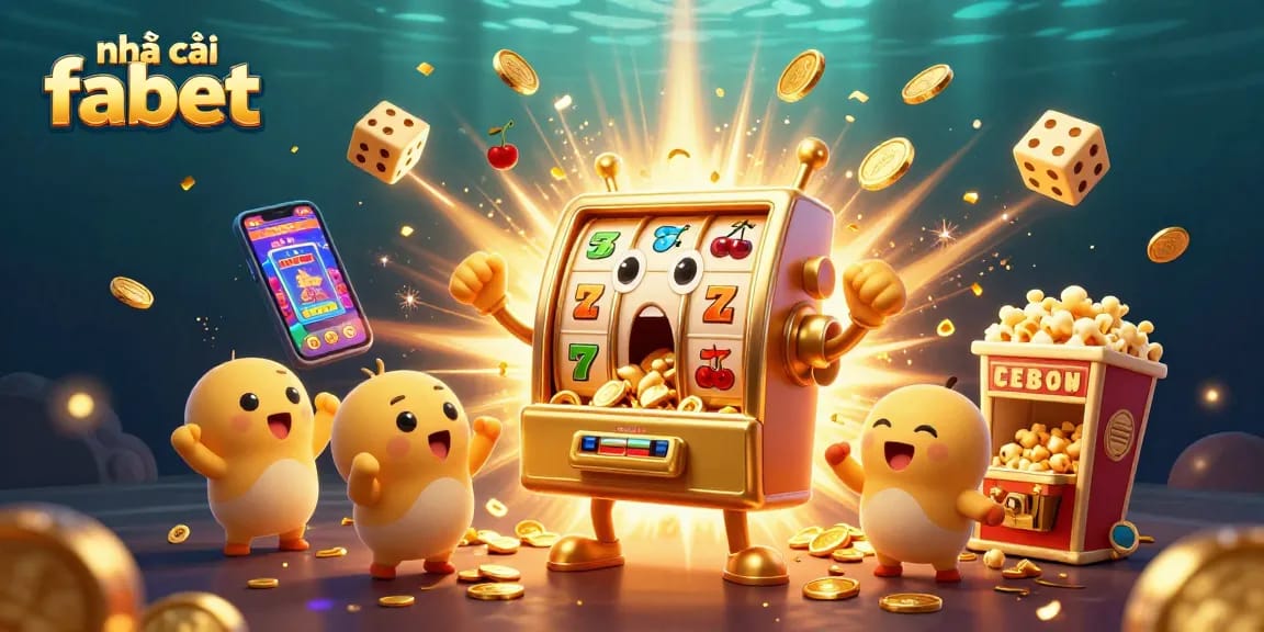 Experience huge wins with nhà cái fabet, where the golden slot machine hits the jackpot!
