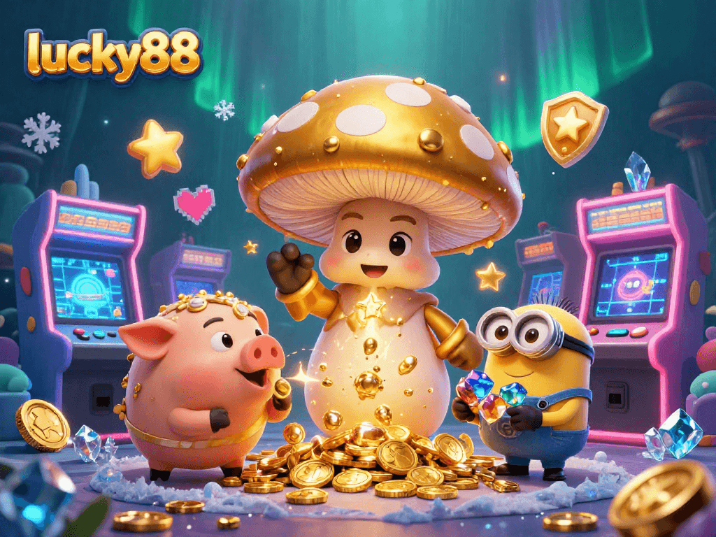 Experience winning gameplay at lucky88 with captivating characters and vibrant casino elements.
