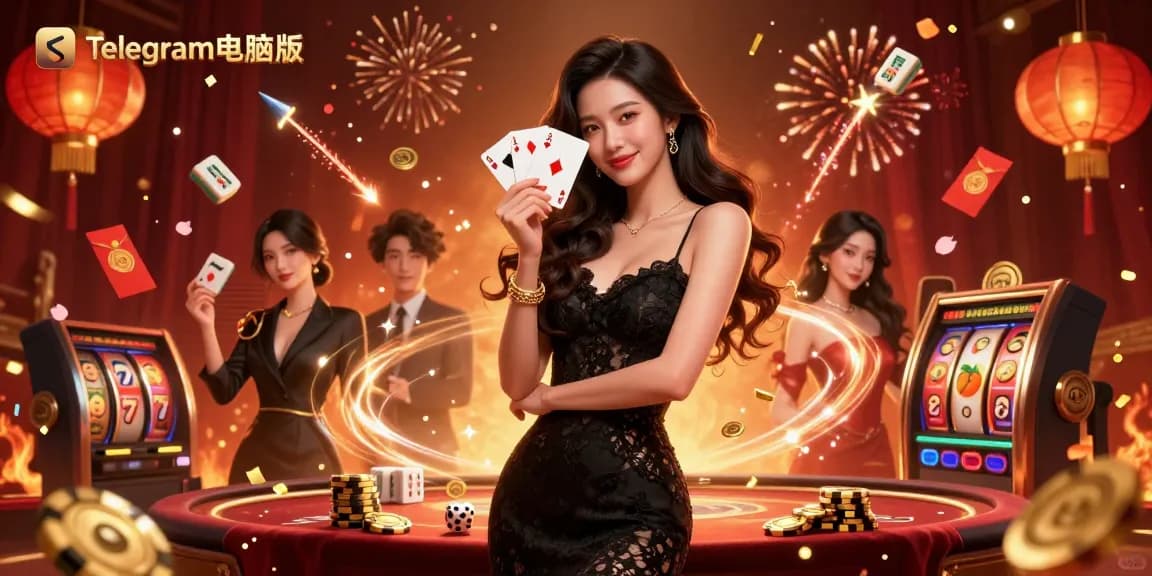 在充满激情的赌场氛围中,使用Telegram电脑版玩赢的手牌。