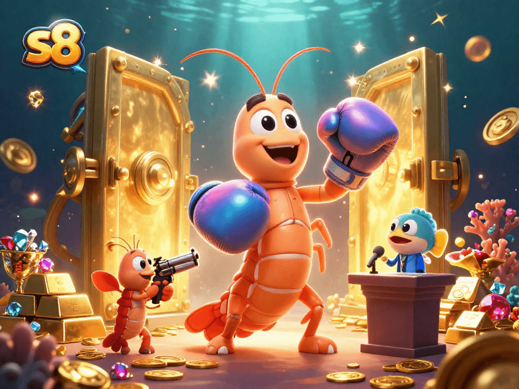 S8 casino offers immersive gaming with vibrant underwater themes and animated characters for a unique experience.