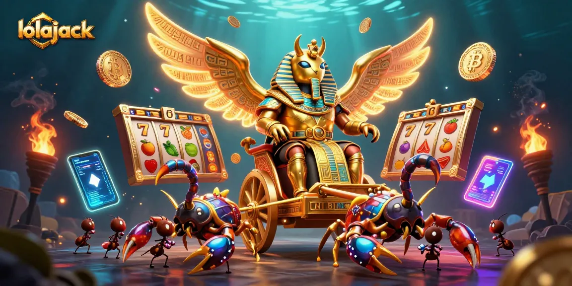Engage with lolajack for thrilling jackpots featuring vibrant casino elements and stunning details.