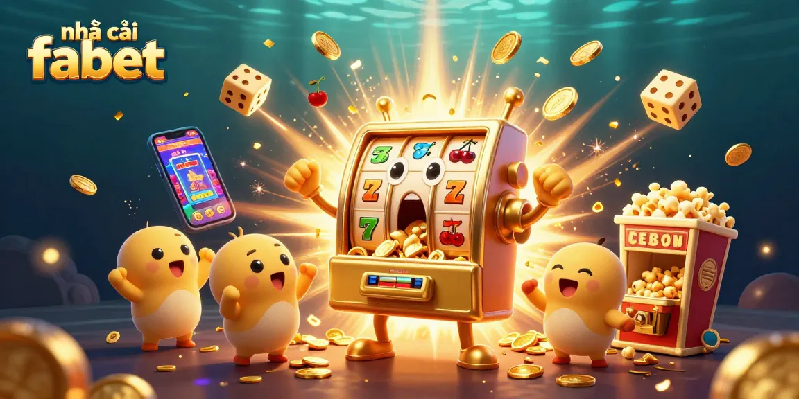 Experience huge wins with nhà cái fabet, where the golden slot machine hits the jackpot!