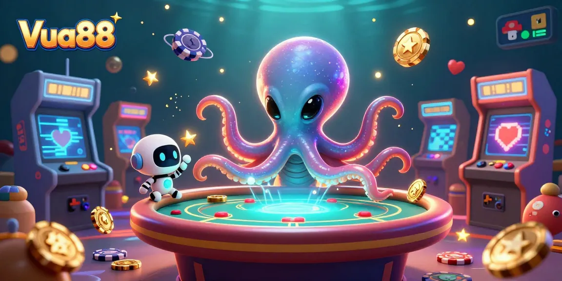 Engage in thrilling gameplay at Vua88 with colorful casino elements and dynamic gaming action.