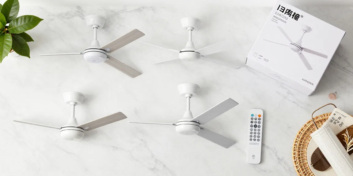 Afstandsbediening ventilator in een online productreview, ideaal voor e-commerce shoppers die de beste deals vergelijken.
