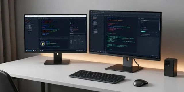 Analyse van actualiteit crypto en DeFi in een moderne ontwikkelaarsomgeving.