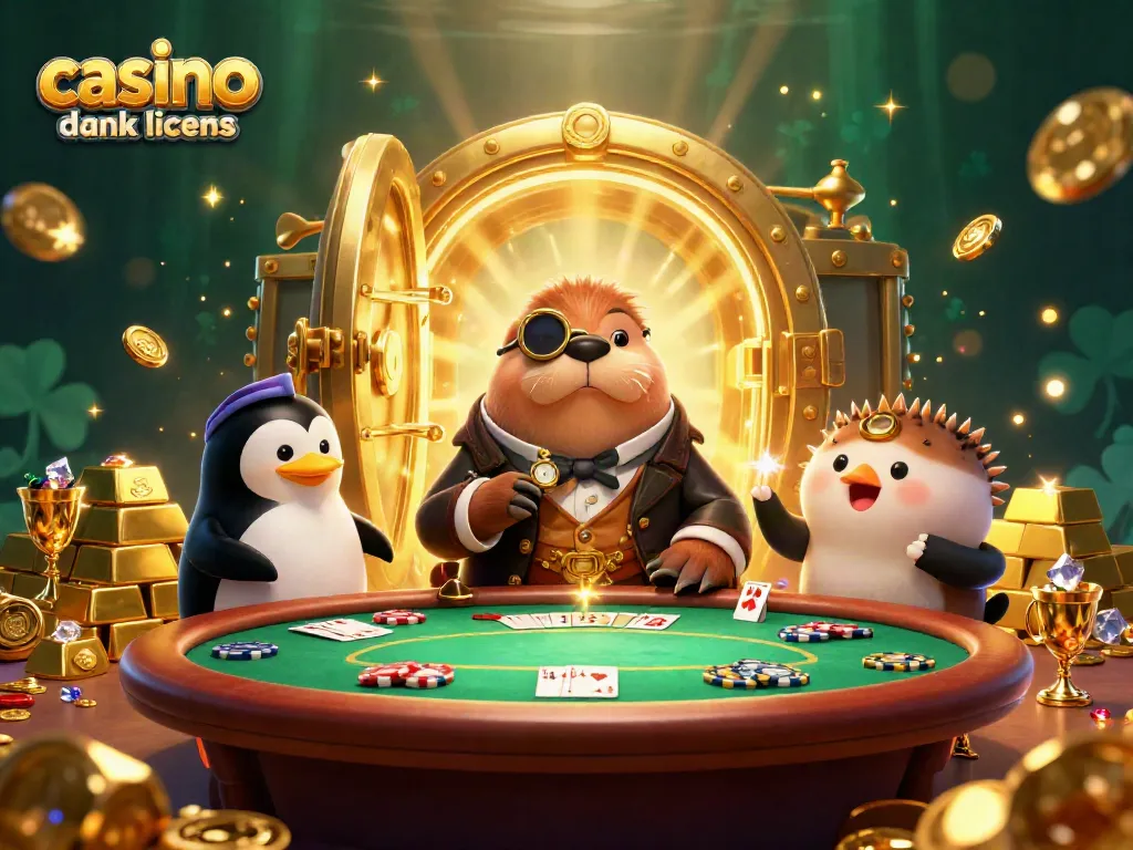 Engage in thrilling gameplay at casino uden dansk licens with a jolly walrus, penguin dealer, and a bluffing pufferfish.