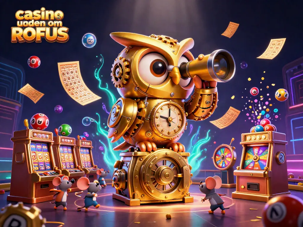 Experience thrilling gameplay at casino uden om ROFUS with lively characters and vibrant elements.