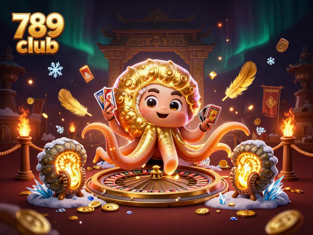 Experience the excitement of 789 club with a vibrant casino scene rich in games and dynamic elements.