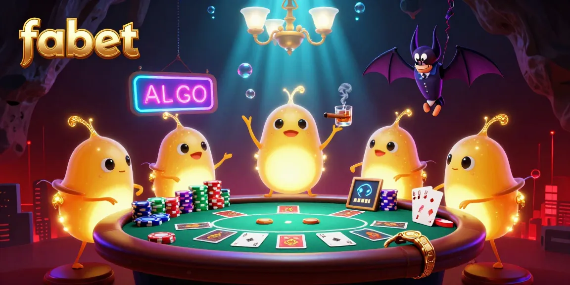 Play fabet in a bioluminescent cave casino with glowworms lighting the scene.