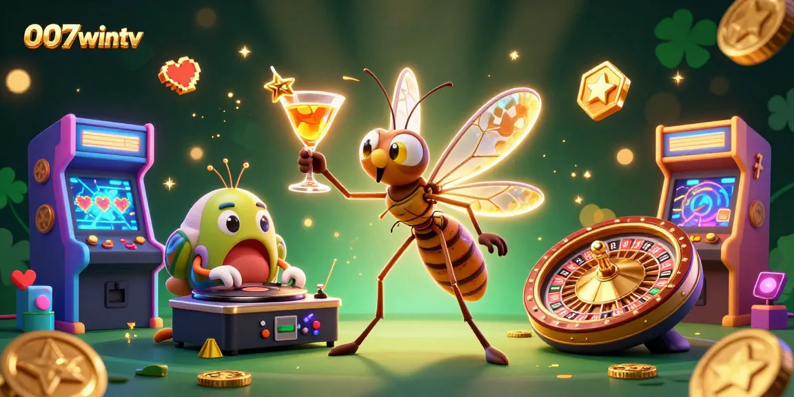 Engage in thrilling casino action at 007wintv with vibrant gaming elements and enticing characters.