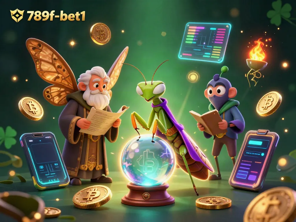 Engage with thrilling gameplay at 789f-bet1 in a vibrant 3D casino adventure illustration.