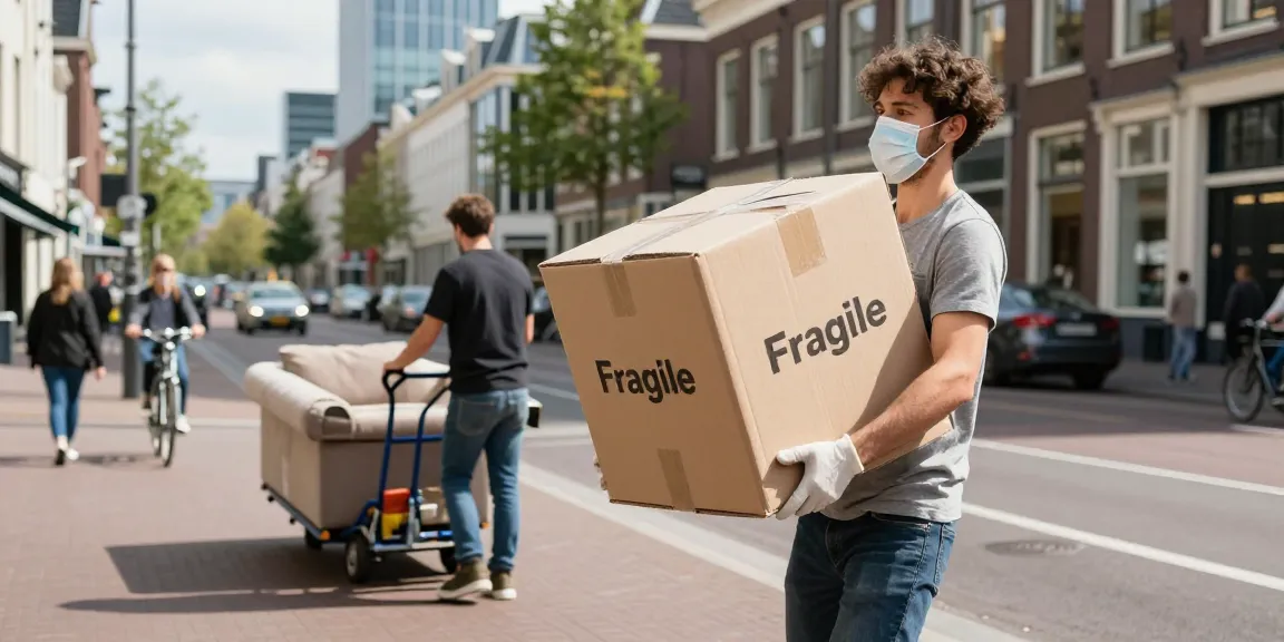 Moving in Den Haag with a verhuisbedrijf den haag, ensuring safety and professionalism during relocation.
